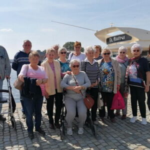 Gruppenfoto des Testteams im Stadthafen (Foto Susanne Budde