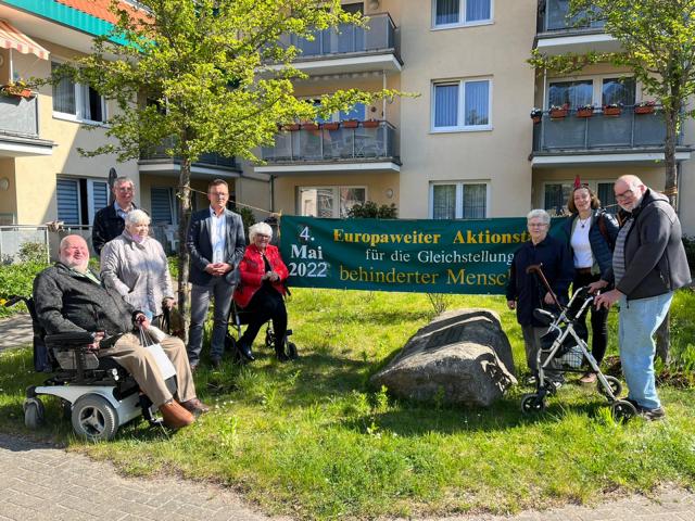 Aufstellung zum Stadtrundgang
